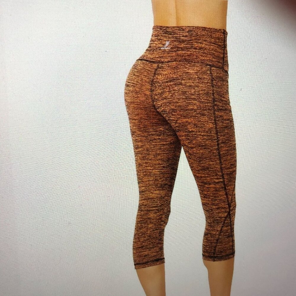 Codefit Women/Big Girls Yoga Workout Capri Leggings 2 Pockets Size XS - Picture 6 of 15